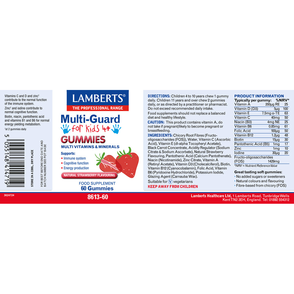 Lamberts Multi Guard for Kids Gummies