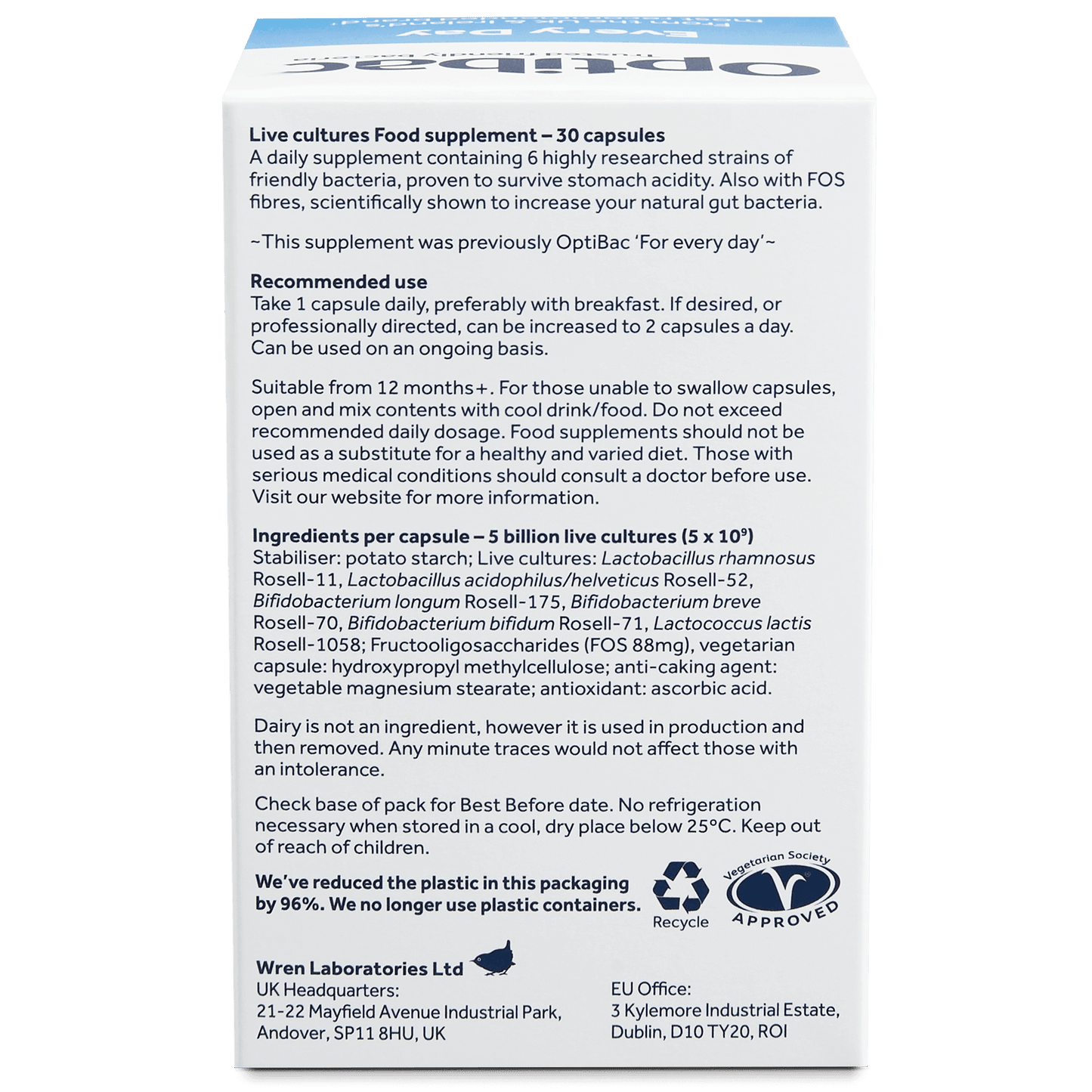 Optibac For Every Day Probiotic