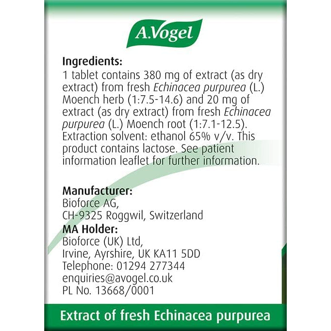 A Vogel Echinaforce Chewable Tablets