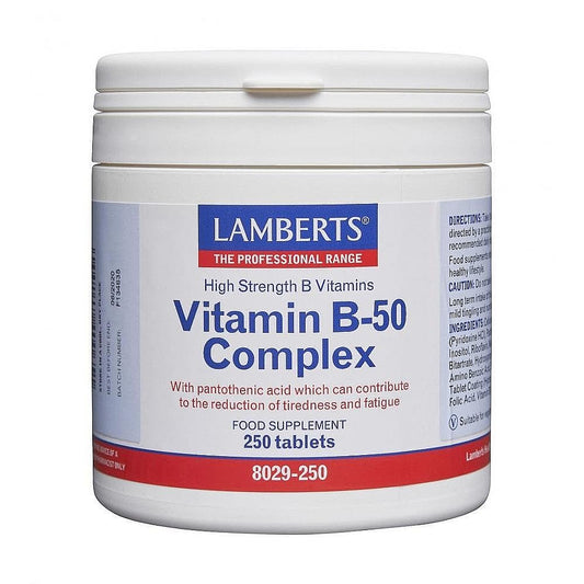 Lamberts Vitamin B-50 Complex Tablets