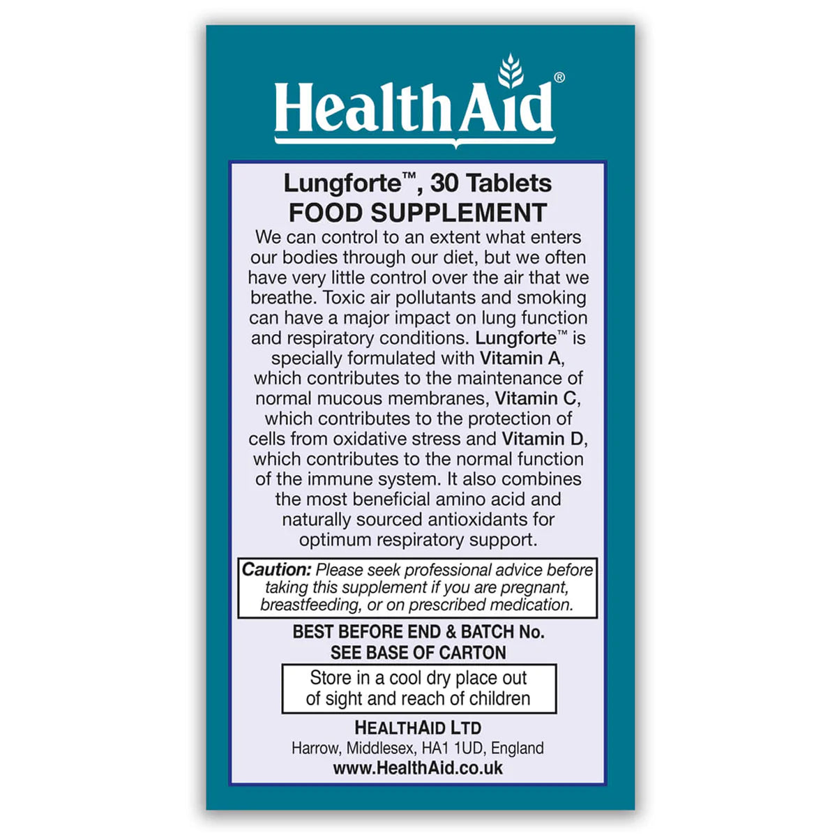 HealthAid Lung Forte
