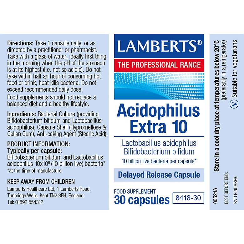 Lamberts Acidophilus Extra 10