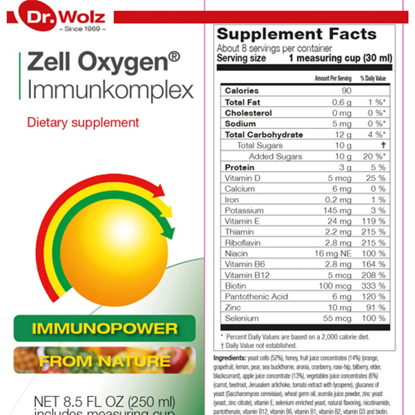 Dr Wolz Zell Oxygen Immunkomplex