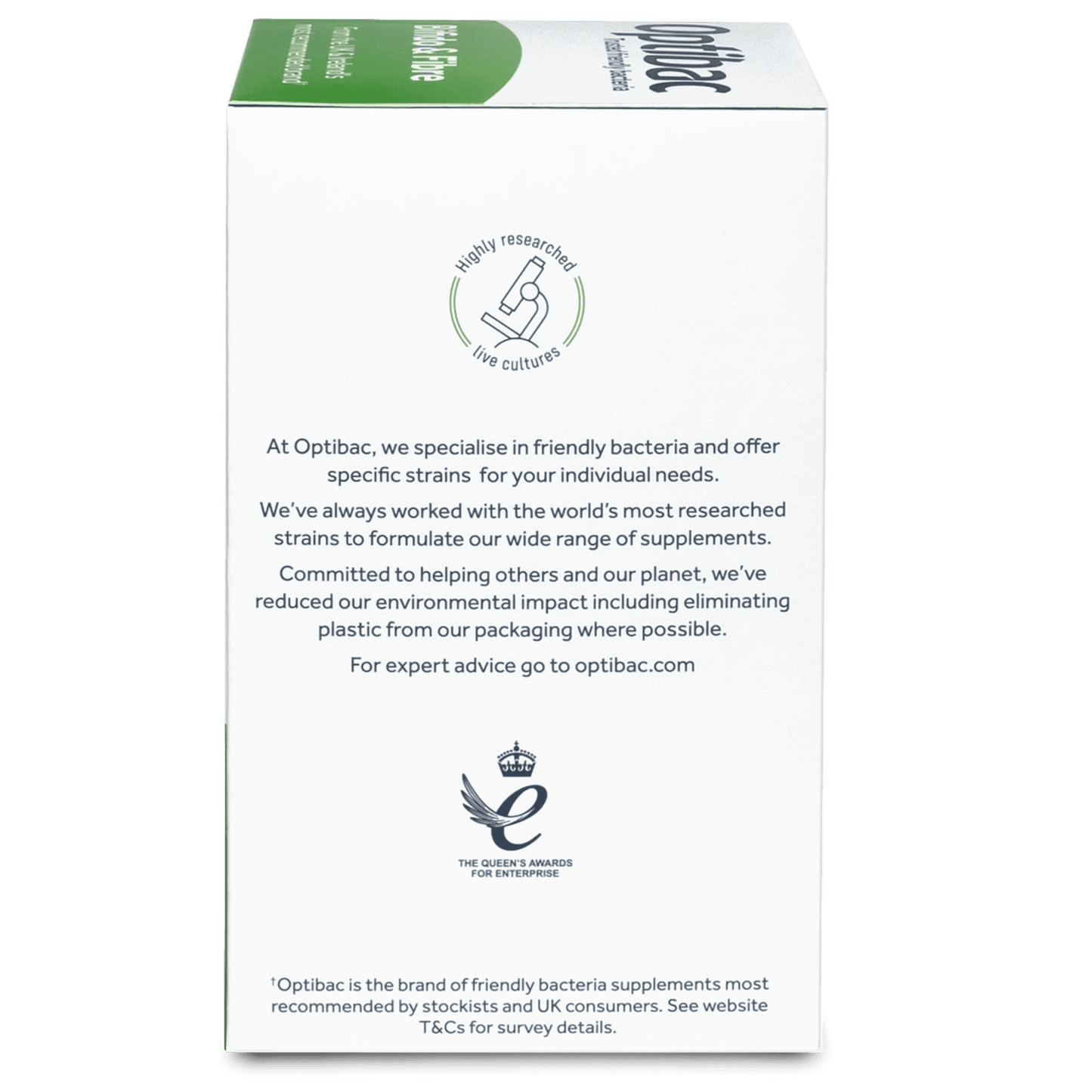 Optibac Probiotic Bifidobacteria & Fibre