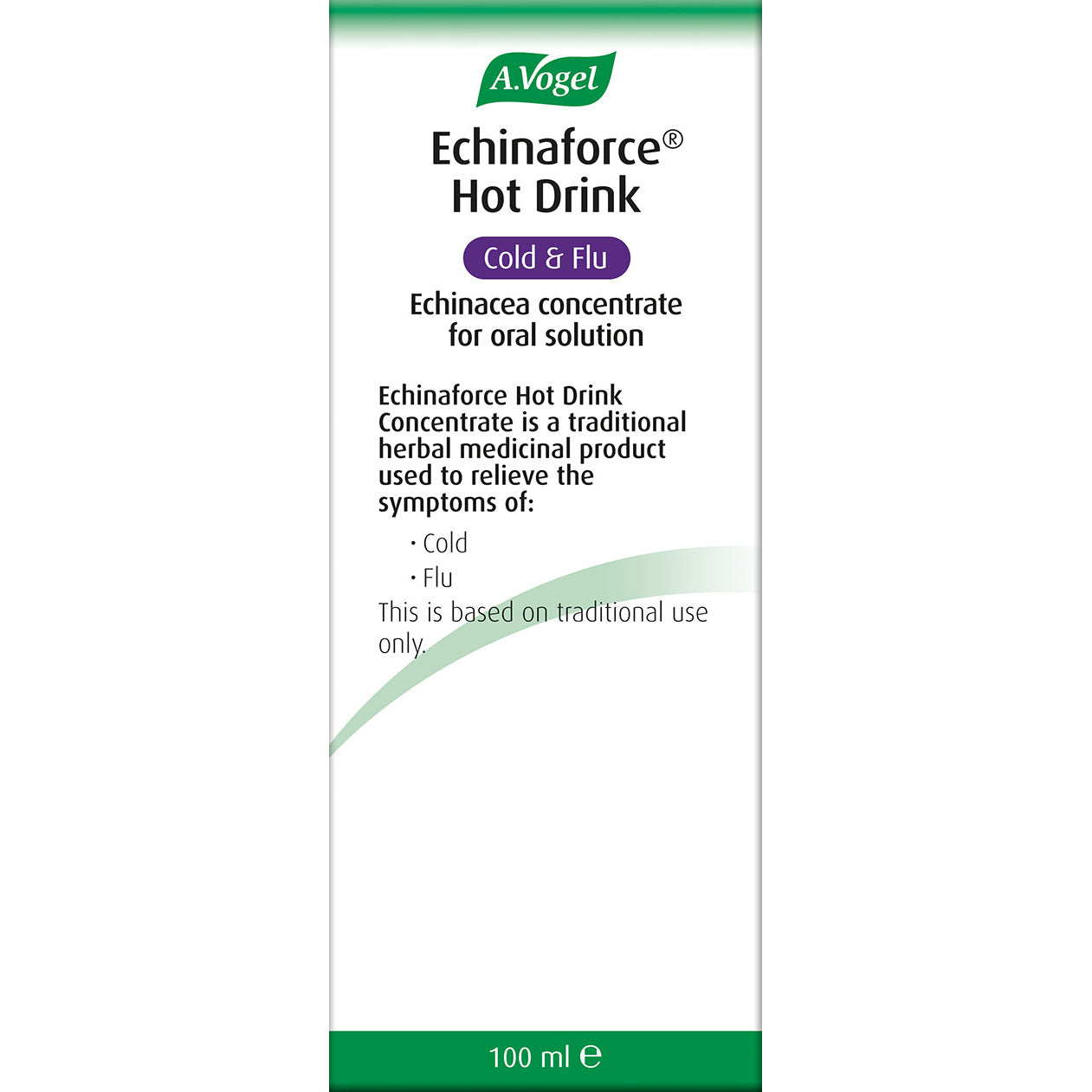 A Vogel Echinaforce Hot Drink