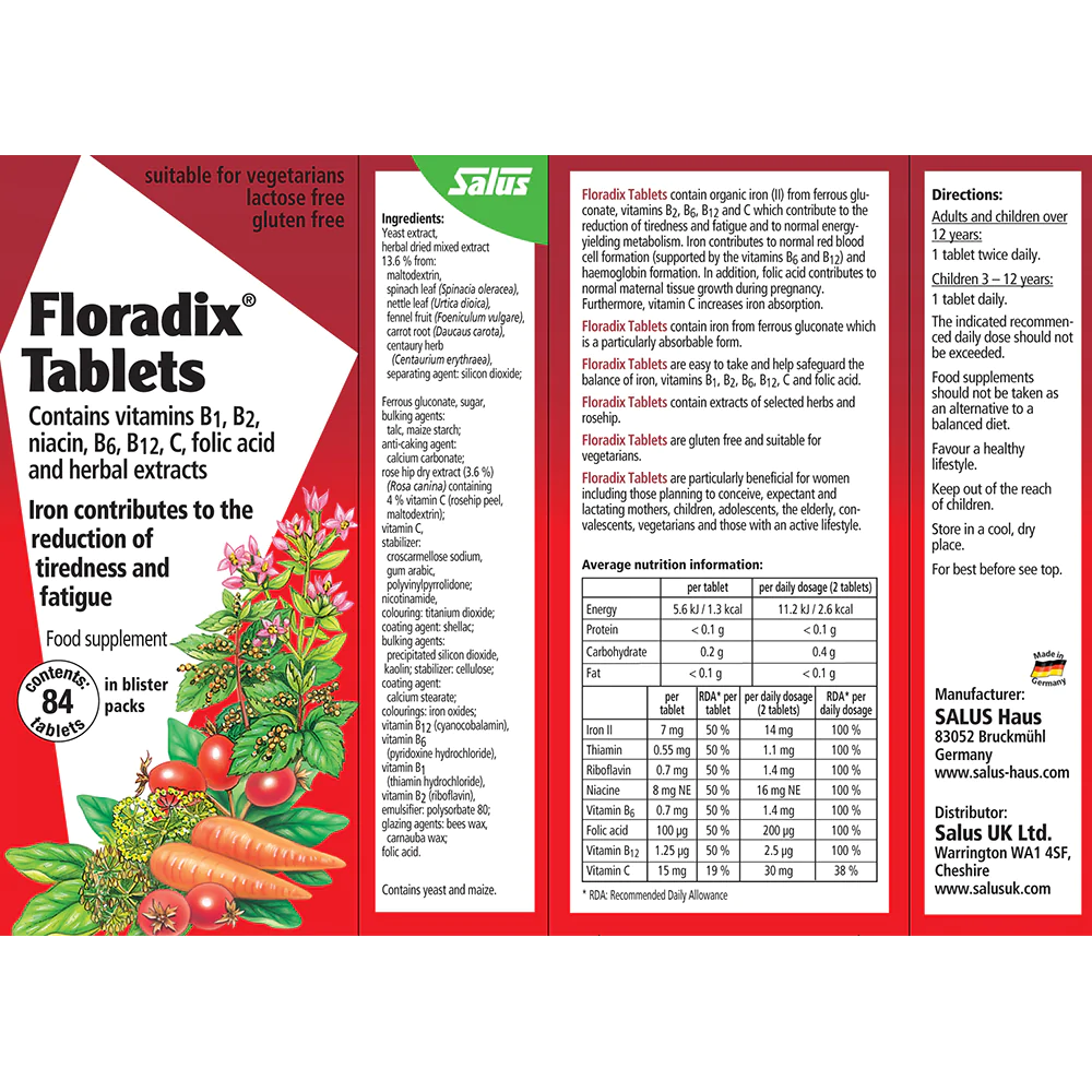 Floradix Tablets