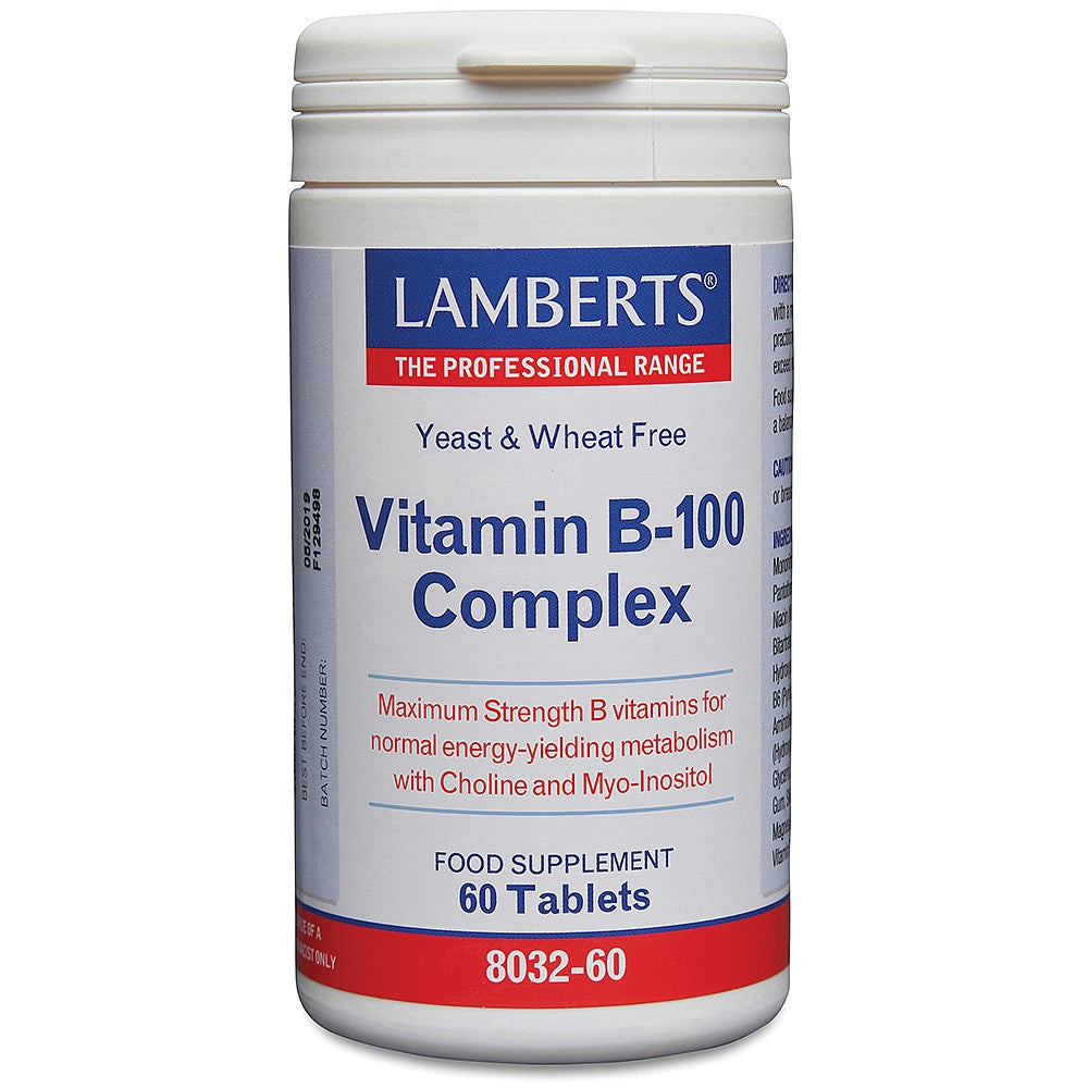 Lamberts Vitamin B-100 Complex Tablets