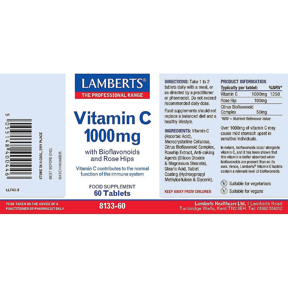Lamberts Vitamin C 1000mg
