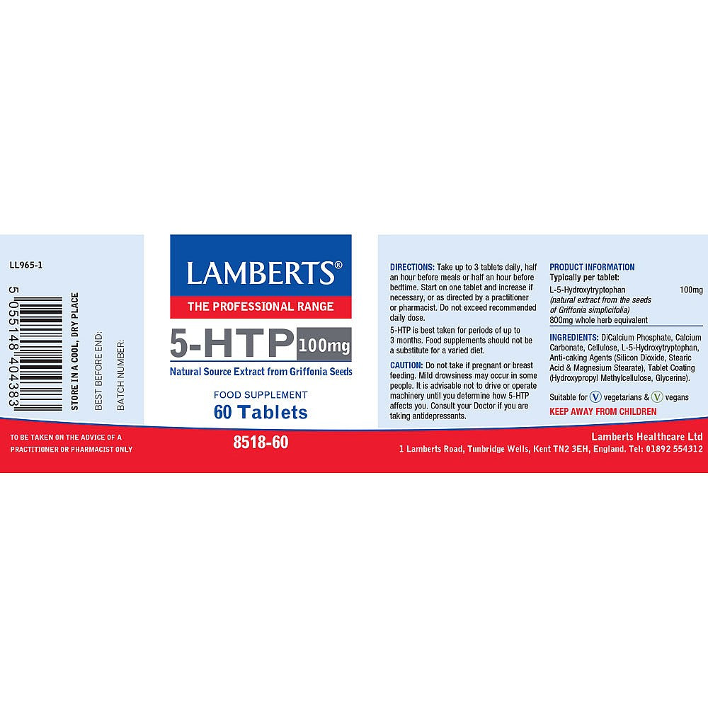 Lamberts 5-HTP 100mg