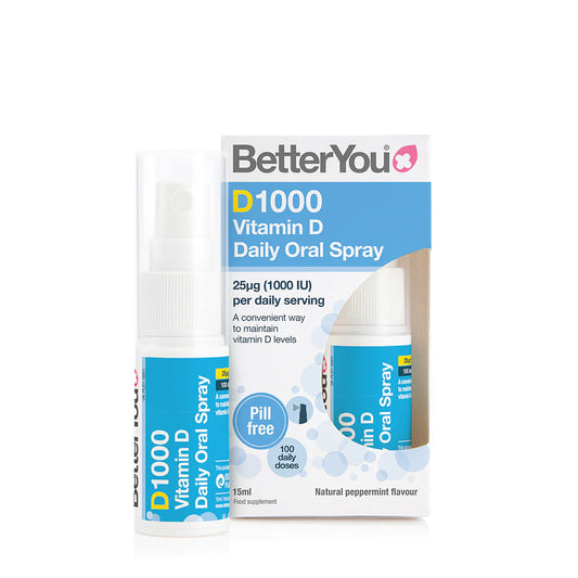 BetterYou D1000 Vitamin D Daily Oral Spray
