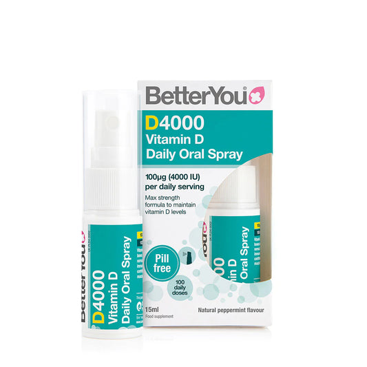 BetterYou D4000 Vitamin D Daily Oral Spray